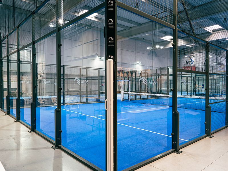 8 pistas de padel en PIB